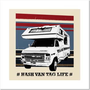 Hash Van Tag Life Posters and Art